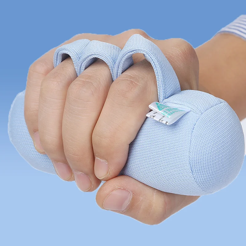 Rehabilitation elderly stroke hemiplegic finger strength palm finger device bed elderly patient anti-finger bond hand grab rod