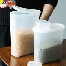 1.7l/2.3l контейнер для еды японский стиль Кухонный Контейнер для хранения Риса контейнер для хранения банок receientes бытовой герметичный бак