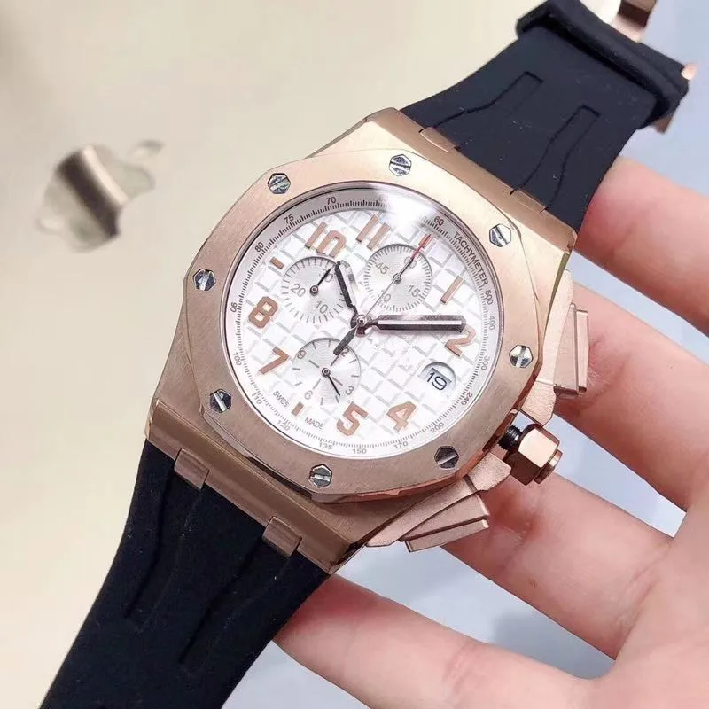 

WG09395 Mens Watches Top Brand Runway Luxury European Design Quartz Wristwatches