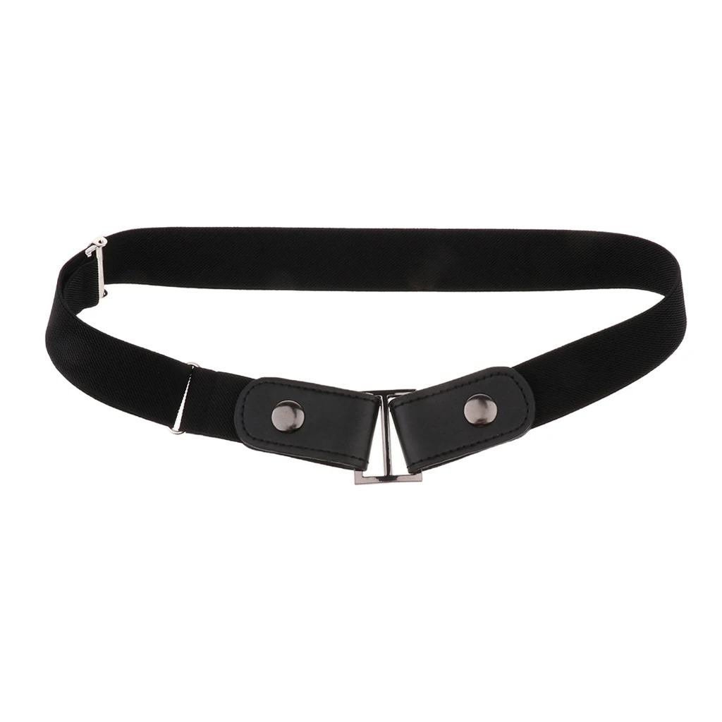 No Buckle Stretch Belt For Women/Men Elastic Waist Strap Belt for Jeans Pants