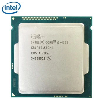 Procesador Intel Core I3 4150, I3-4150, LGA 1150, 3,5 GHz, 54W, i3 4150, Dual-Core, procesador de escritorio probado correctamente 100% en funcionamiento