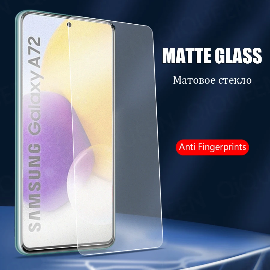 Matte Tempered Glass For Samsung Galaxy A72 A52s A42 A32 A22 A71 A51 A41 A31 A21s A12 A11 A20 A30s A50s A70s M21 M31 M51 | Мобильные