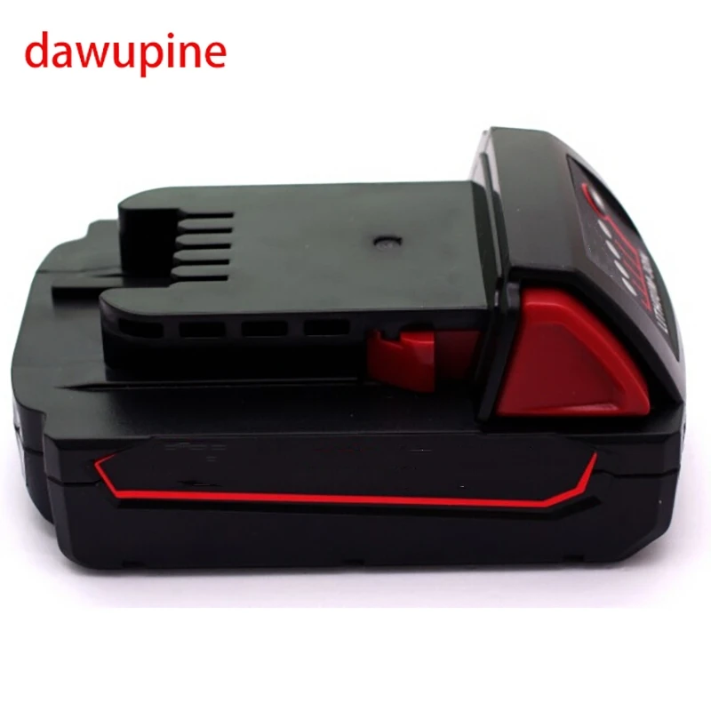 Dawupine M18 18 В 2000 мАч литий-ионный Батарея для Milwaukee M18 48-11-1828 48-11- 1840 18 В 2A электрических Drill литий-ионный Батарея