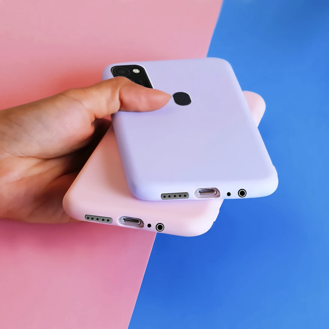 Candy Color Silicone Ultra Soft Slim Protective Shell - Bumper Case