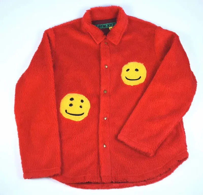 3 Новинка CPFM. XYZ куртка для мужчин и женщин высокое качество Smiley Face теплый зеленый красный синий Kanye CPFM. XYZ куртки пальто - Цвет: 3