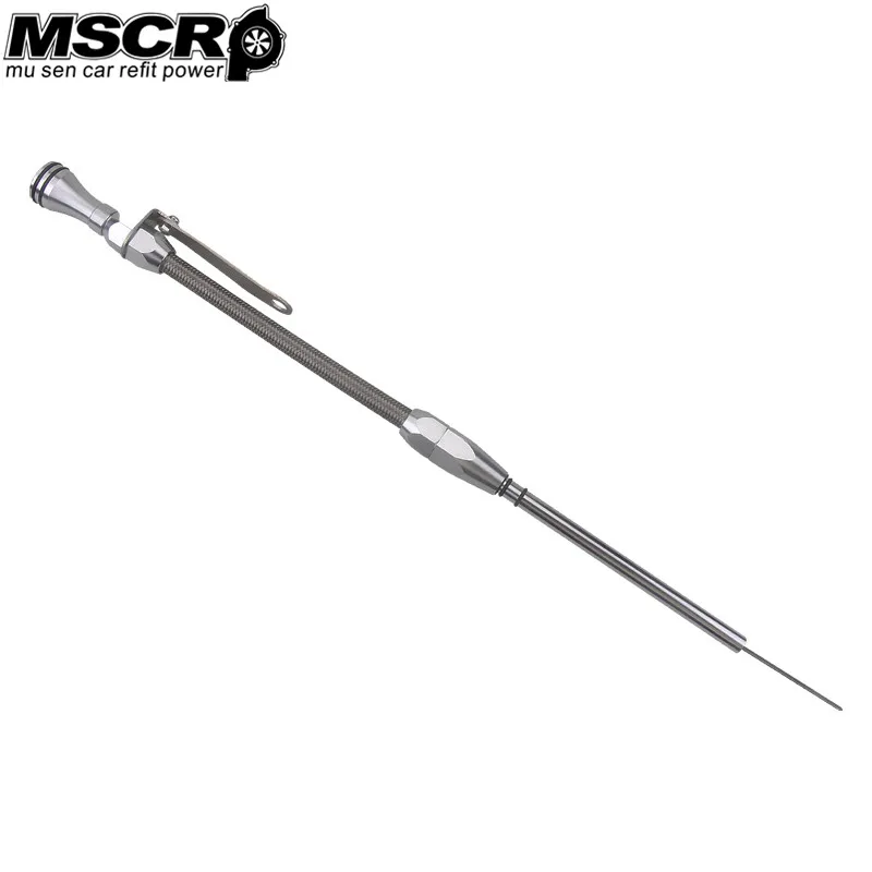 

MSCRP нержавеющая Гибкая масляная щупа для двигателя, легкий боковой щуп для SBC 80-Up MSCRP-YX00396