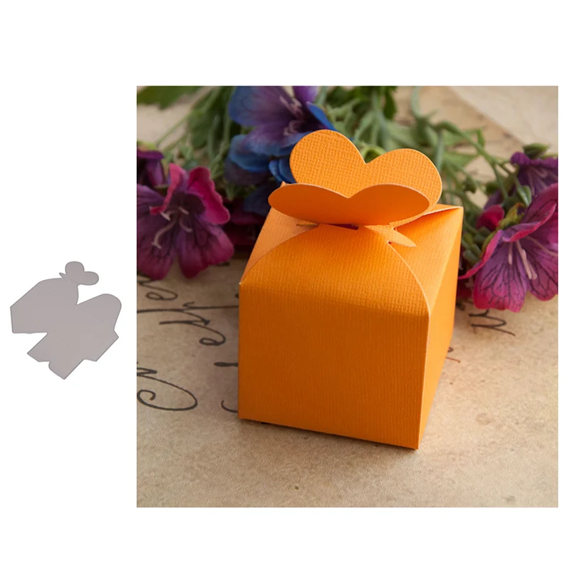 

Butterfly Candy Box Metal Cutting Dies for DIY Scrapbooking Crafts Dies Cut Stencils Maker Photo Album Template Handmade Decor