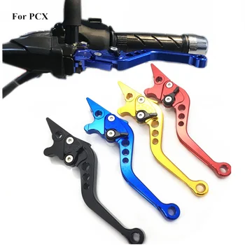 

Modified Motorcycle PCX 125 PCX150 CNC aluminium alloy handle clutch brake lever adjustable brake levers for honda pcx 2018 2019