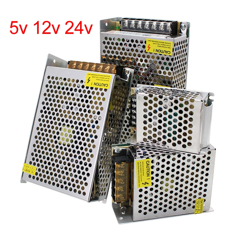 Lighting Transformers 5V 12V 24V Volt Power Supply Transformer 220V 5V 12V 24V 1A 2A 3A 5A 8A 10A 16.5A 20A 30A 33A Power Supply 1