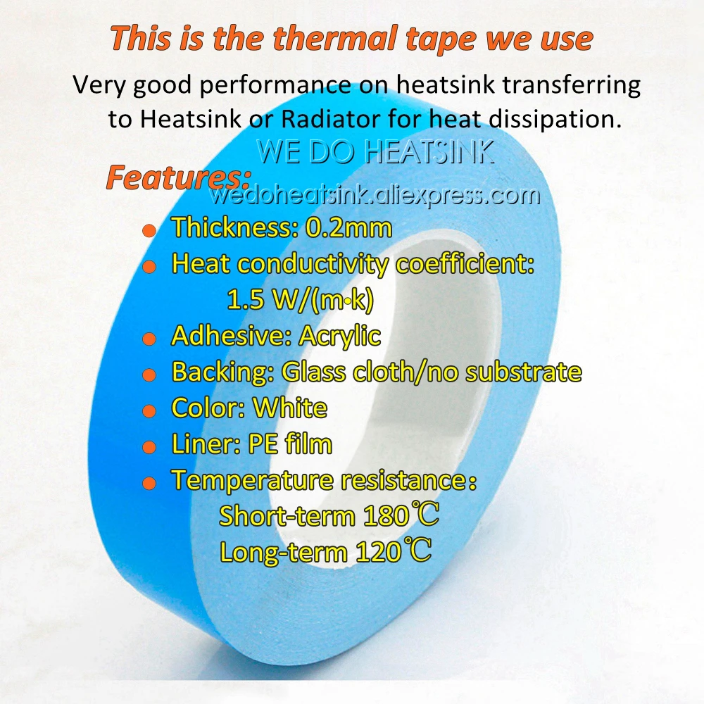 5x Aluminum Heatsink Heat Sink Thermal Cool Pads Transfer Bladse Black 25x25x5mm 