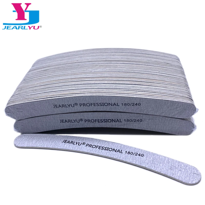 

100Pcs/lot Sandpaper Nail File Buffer Lixas Para Unhas Grinding Polishing High Quality Tips Catalisador Unhas Wooden Buffer Lime