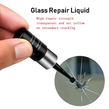 

Cracked Glass Repair Kit Windshield Nano Repair Liquid DIY Car Window Phone Screen Repair Utensil Scratch Crack Restore TSLM1