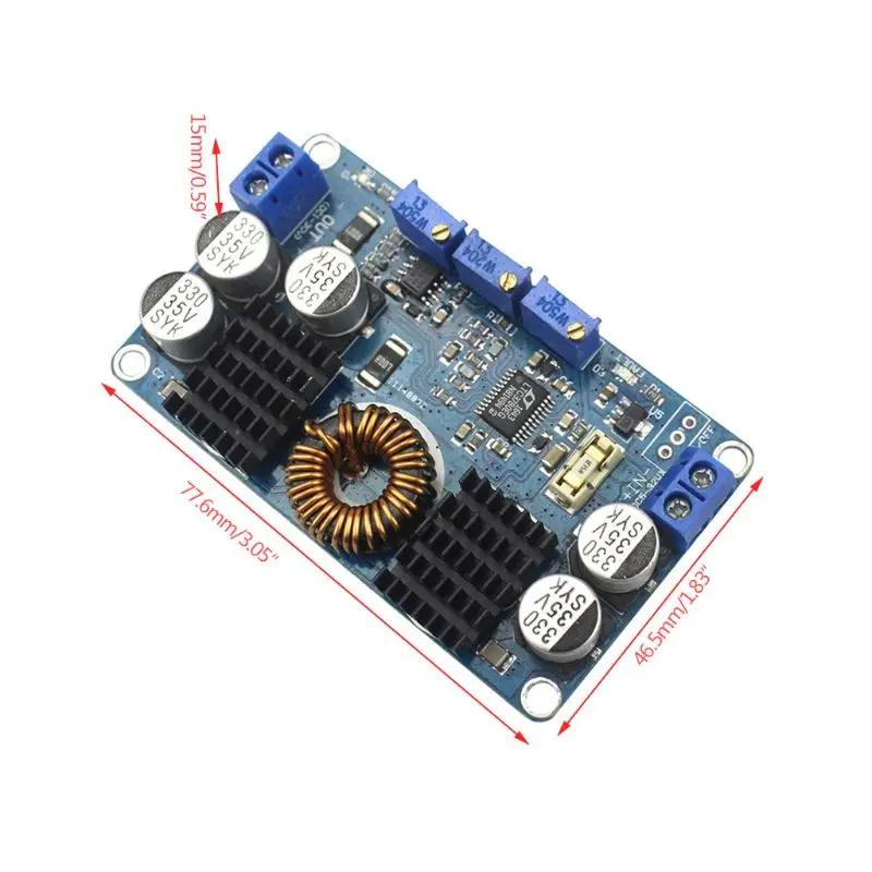 LTC3780 DC преобразователь постоянного тока в постоянный ток 5-32V постоянного тока до 1 V-30 V 10A автоматическое шаг вверх вниз Регулятор зарядки Модуль B36B