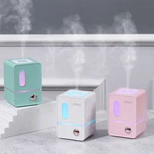 

Aromatherapy Aroma Diffuser Moisture Sprayer Desk Air Humidifier For Bedroom Purifier Atomizer With Colorful LED Light Type-C