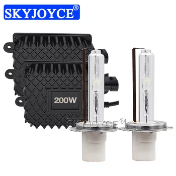 

SKYJOYCE 200W Xenon H1 H3 H7 H8 H11 HB3 HB4 D2H HID Conversion Kit Reator Xenon 200W 6000K 4300K 5000K 8000K Auto Headlamp Bulbs