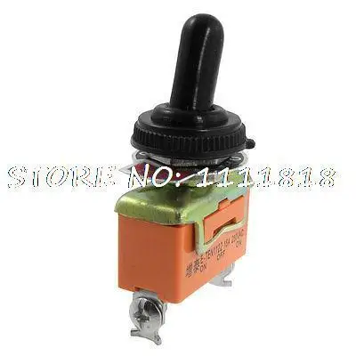 

15A/250VAC on-center off-on SPDT Screw Terminals Toggle Switch w Waterproof Cap