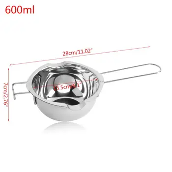 

Stainless Steel Chocolate Butter Melting Pot Pan Milk Style Kitchen Tool G8TC