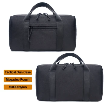 

1000D Tactical Pistol Holster Gun Bag Waterproof Handgun Carrier Military Concealed Gun Holsters Anti-theft Knife Hunting Bags