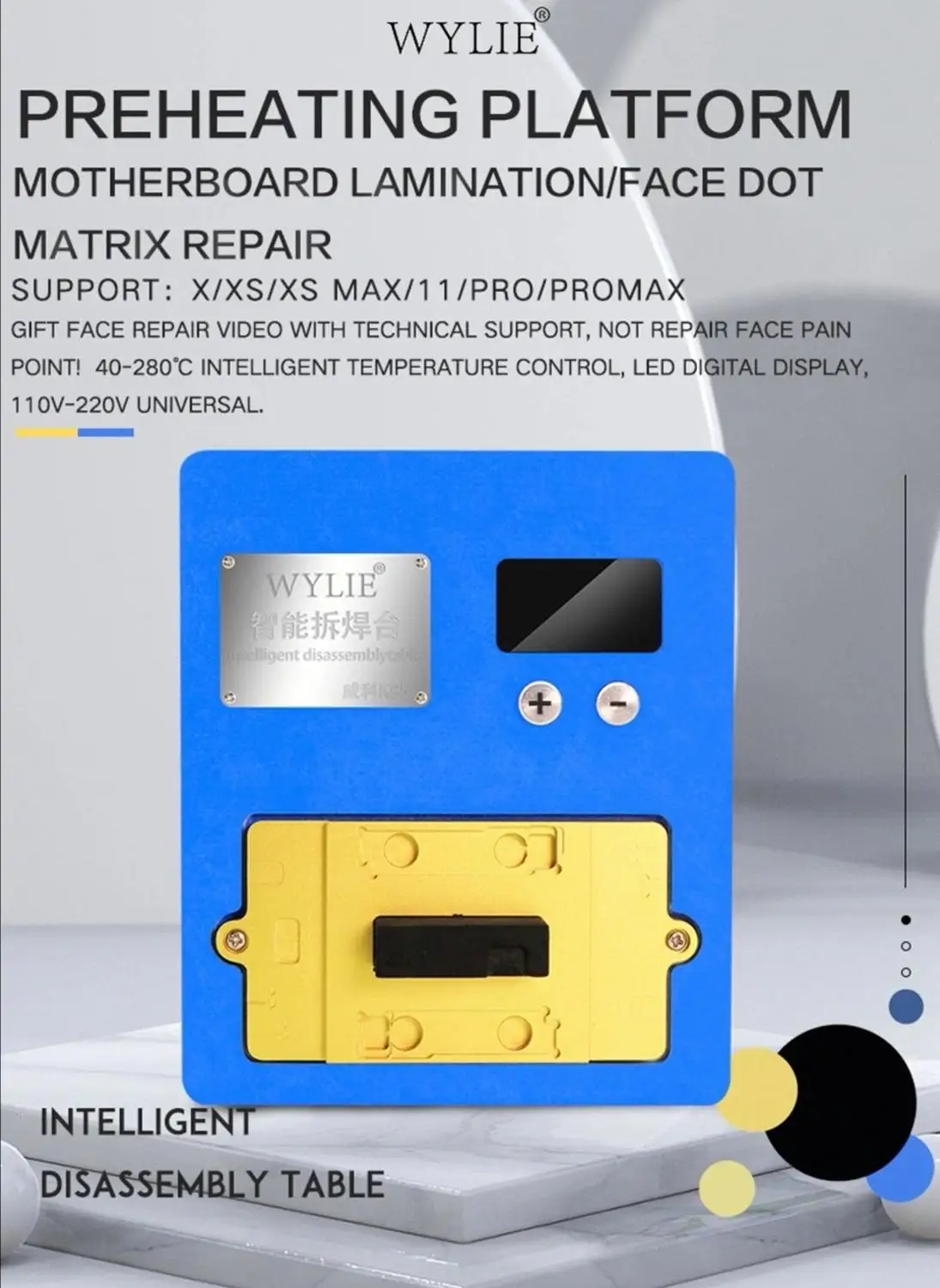 Подогреваемая платформа K85 для iphone x/xs/xsmax/ 11 12 /11 pro/ max мини материнская плата