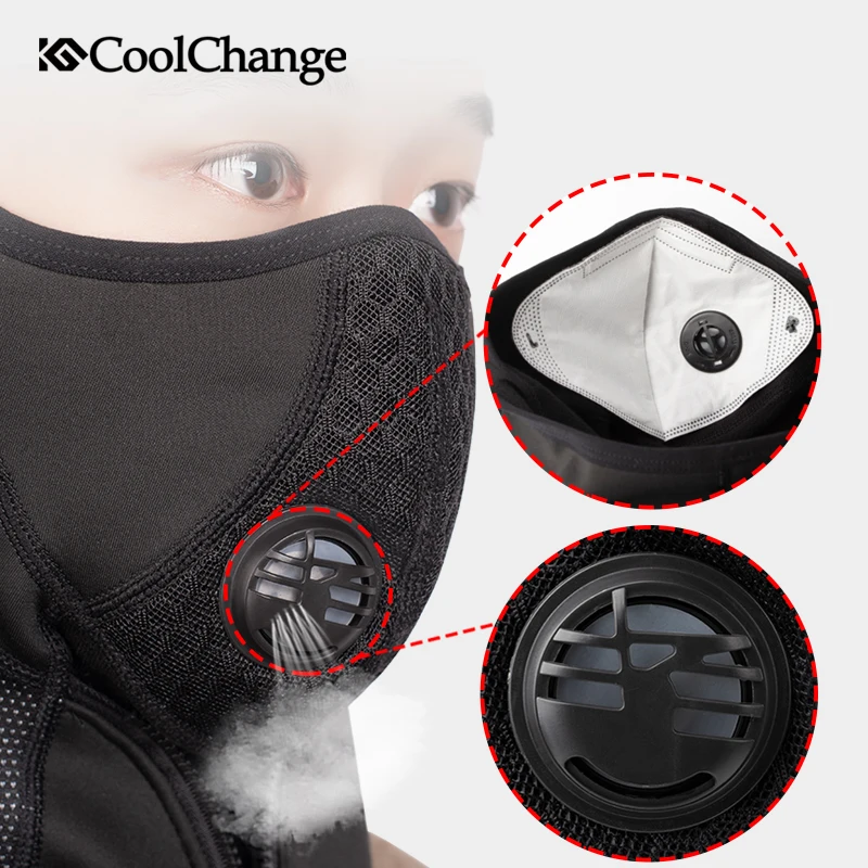 CoolChange велосипедная маска для лица шапка зимняя термальная флисовая лыжного