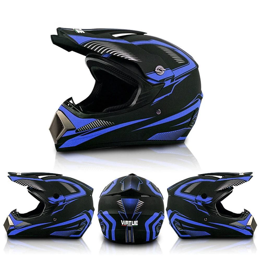 Гоночный Кроссовый мотоциклетный шлем DOT Casque Moto Capacete Moto Casco бездорожье полное лицо винтажный Кроссовый шлем для женщин 3 подарка