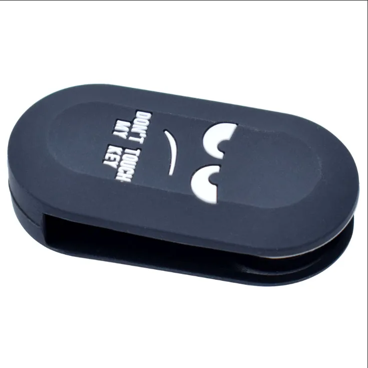Cover chiave telecomando in silicone per Fiat 500 Ducato Punto Doblo Bravo Lancia Ypsilon Delta - H34c8bd6c51774a92bd27a23ad1cb3a83K
