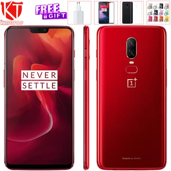 

Original Oneplus 6 Mobile Phone 6.28'' 6GB RAM 64GB ROM Snapdragon 845 Android 8.1 Dual Rear Camrea 20+16MP NFC