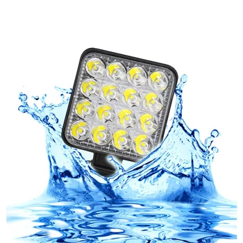 

2PCS 48W Work Light 30 Degree LED Car Spot light Beam Square Off-road Lamp Light Fog Lighting Exterior For SUV Boat/SUV/Truck