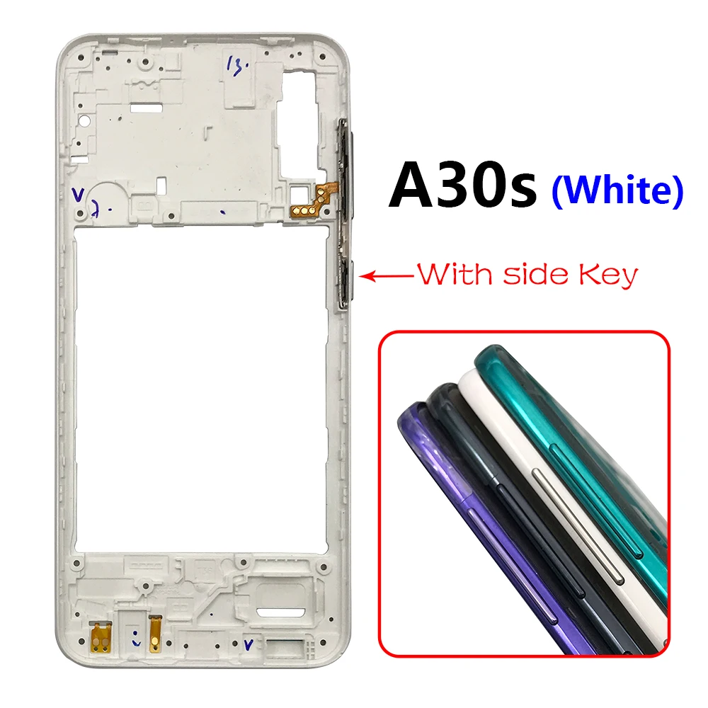 삼성 A20S A30S A50S A70 미들 프레임 A205 A405 A305 A505 A22 4G 5G 미들 프레임 베젤 미들 플레이트 교체 부품 신제품