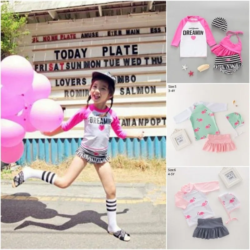 long sleeve baby swimwear