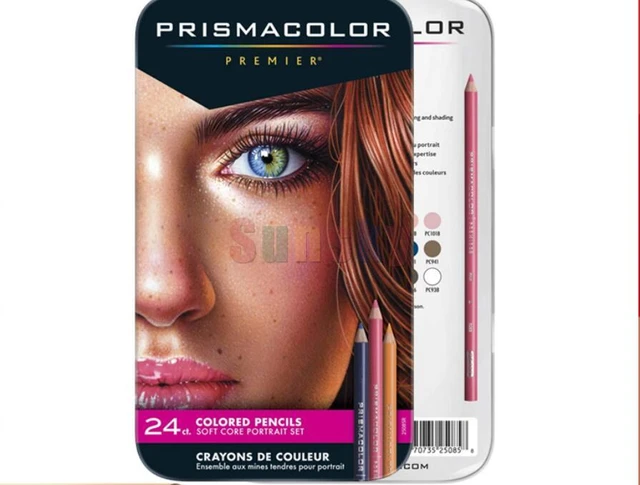 Prismacolor Premier Soft Core Colored Pencils - Set of 24 - Assorted Colors  - AliExpress
