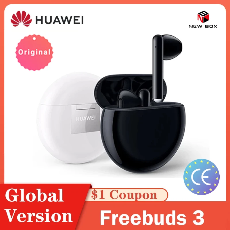 Беспроводные Bluetooth наушники HUAWEI FreeBuds 3 Внутриканальные kirin A1 с интеллектуальным