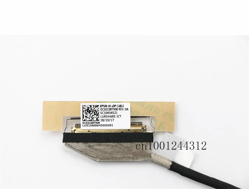 Для lenovo Thinkpad P50 P51 светодиодный ЖК-монитор LVDS кабель 00UR827 DC02C007900 BP500 4K EDP кабель