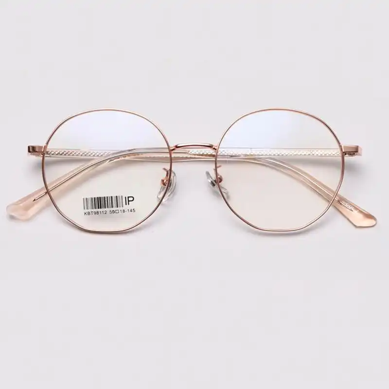 round gold reading glasses