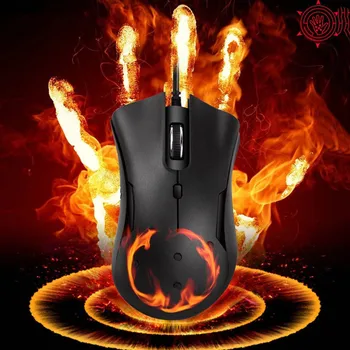 

Multi-function Wired Warmer Heated For PC Games USB Gaming Silent Mice Mouse Built In Heater 30 IPS Ergonomically For Windows