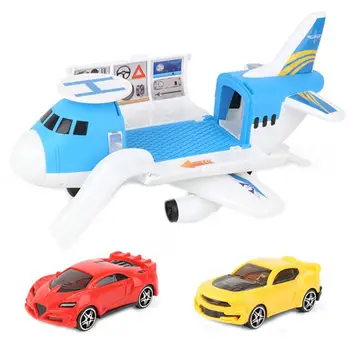 

Children Aircraft Mold Set Toy Exercise Practical Ability Color Cognition Transport Airplane Track Inertia Car Model Toys