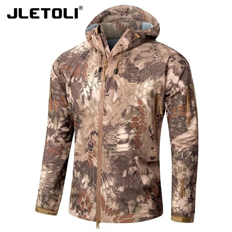 SMW JLETOLI, водонепроницаемая куртка, ветровка, зимняя, для улицы, походная куртка, для мужчин и женщин, пальто, ветрозащитная, жесткая оболочка, куртка, тактическая одежда - Цвет: SMW