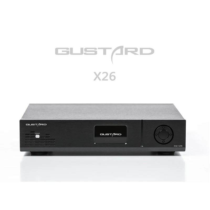 GUSTARD DAC X26 Dual ES9038PRO DSP PLL Native Balanced декодер 115в 230в|Цифро-аналоговые преобразователи