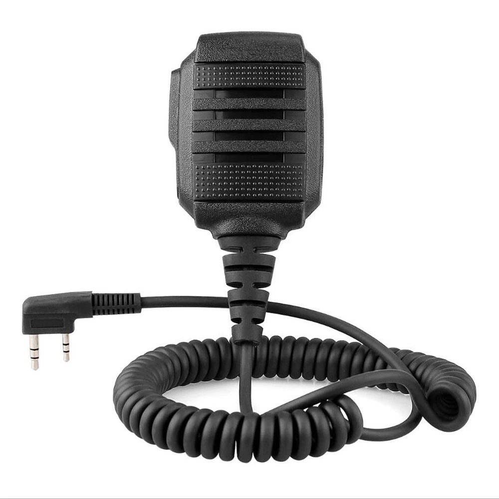 2 шт. IP54 Водонепроницаемый Динамик микрофон для Kenwood RETEVIS H777 RT3S RT5R RT22 BAOFENG UV 5R 82 BF 888S
