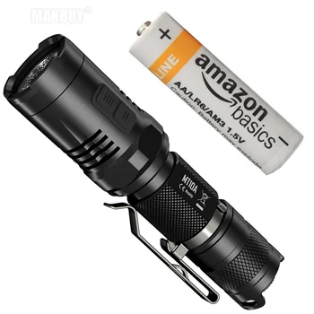 

topsale NITECORE MT10A 920LMs CREE XML2 U2 LED Waterproof Portable Tactical Flashlight with AA Battery Outdoor Camping Searching