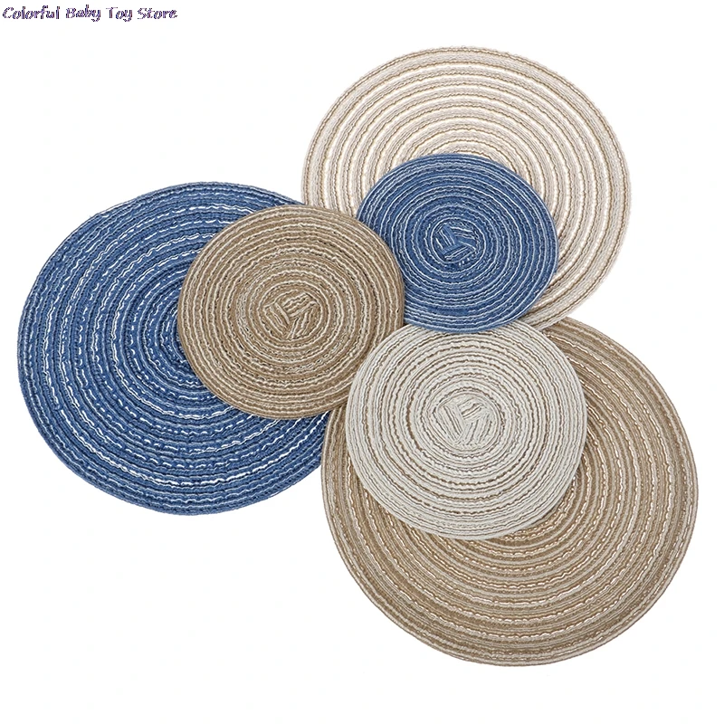 

Woven Hand Turkish Rugs Doll House Mini Carpet Mat Miniature Decor Floor Coverings For 1:12 Scale DIY Dollhouse Accessories Kits
