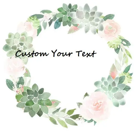 Персонализировать любой текст язык уникальный логотип покупателя на свадьбу, с надписью "Bride to be" подарки невесте персонализированный Атласный халат кимоно подарок - Цвет: Wreath 12