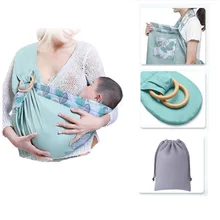 Ремень для новорожденных Для новорожденных мягкий младенческий обертывание дышащий обертывание многофункциональный нагрудный вскармливающий удобный чехол для кормления
