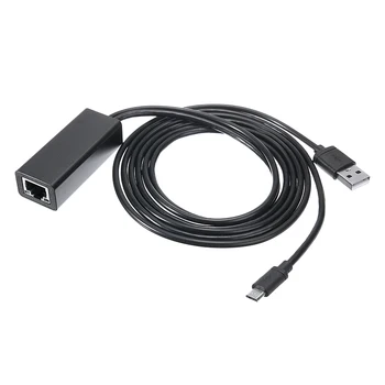 

Aluminium Fire TV Stick Ethernet 10/100 Mbps RJ45 Port Adaptor Micro USB 2.0 to HDMI TV's Ports Network Card Connector