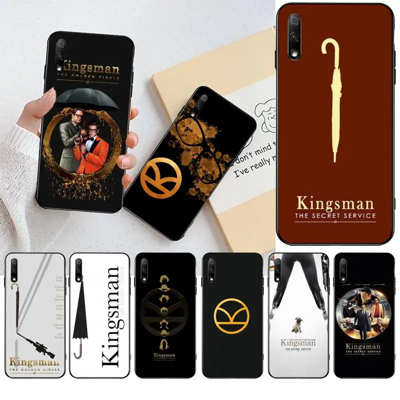 HPCHCJHM Kingsman Роскошный чехол для телефона Huawei Honor 30 20 10 9 8 8x 8c v30 Lite view pro|Бамперы| |