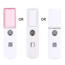 Мини USB нано Пароварка для лица опрыскиватель Mister лицо Спа Увлажняющий уход за кожей удобный перезаряжаемый портативный путешествия A6HB