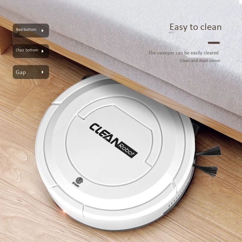 Multifunctional Robot Vacuum Cleaner, 3-In-1 Auto Rechargeable Smart Sweeping Robot Vacuum Cleaner Home