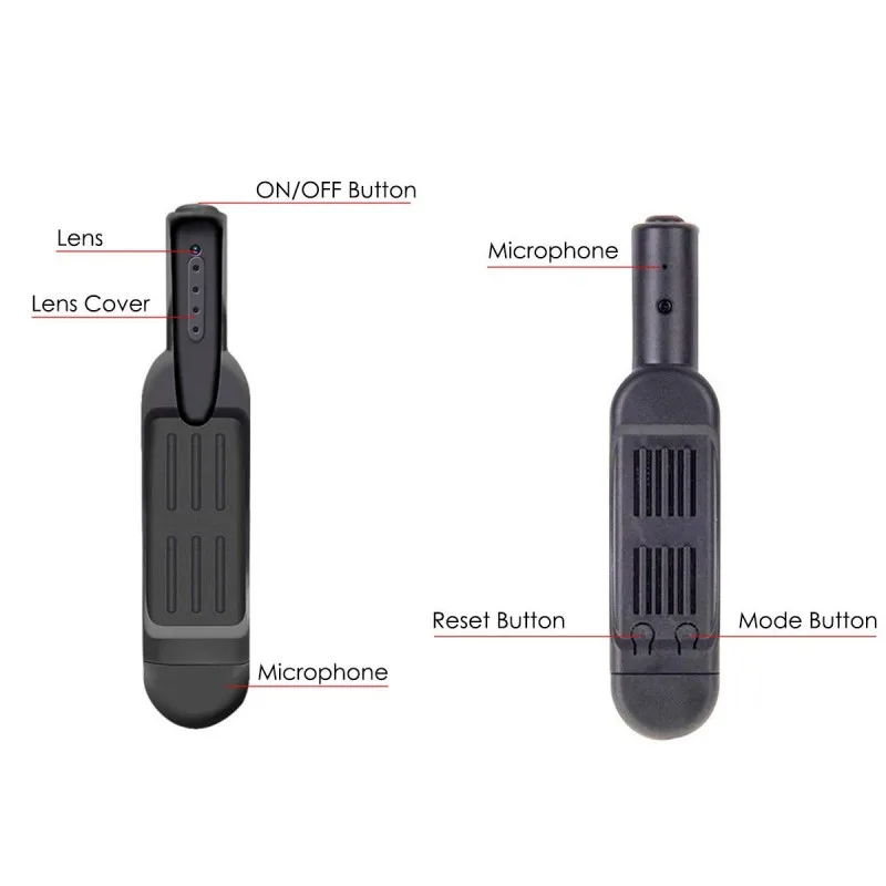 Mini Camera with microphone Full HD 1080P Meeting Recording Wearable Digital Camera (2)