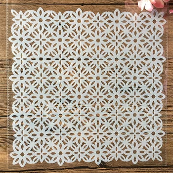 

20*20cm Irregular Stars Knot DIY Layering Stencils Painting Scrapbook Coloring Embossing Album Decorative Template