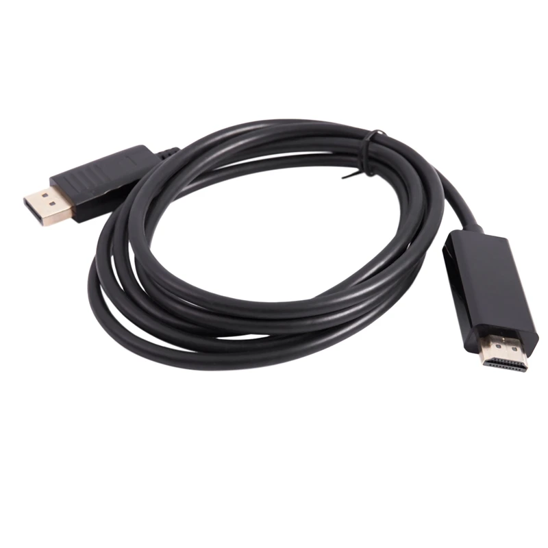 1080P 1,8 m Displayport DP к HDMI Мужской AV Кабель-адаптер для lcd HDTV PC ноутбука